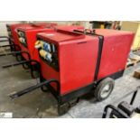 Pramac single axle diesel Generator Set with Meccalte 10kva alternator, Yanmar 16kw diesel engine, 4