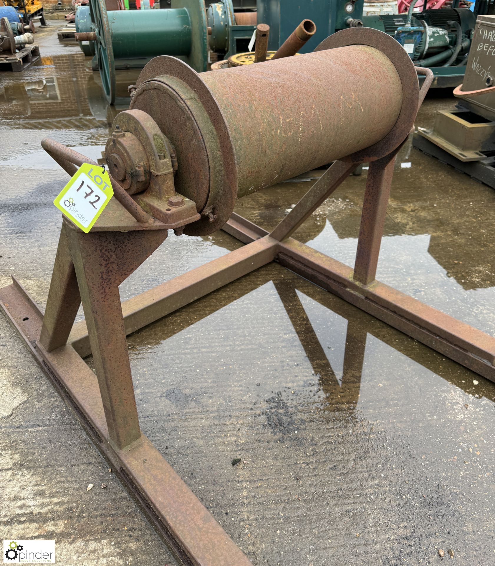 Frame mounted Cable Drum (LOCATION: Nottingham – collection Monday 18 March and Tuesday 19 March - Bild 2 aus 4