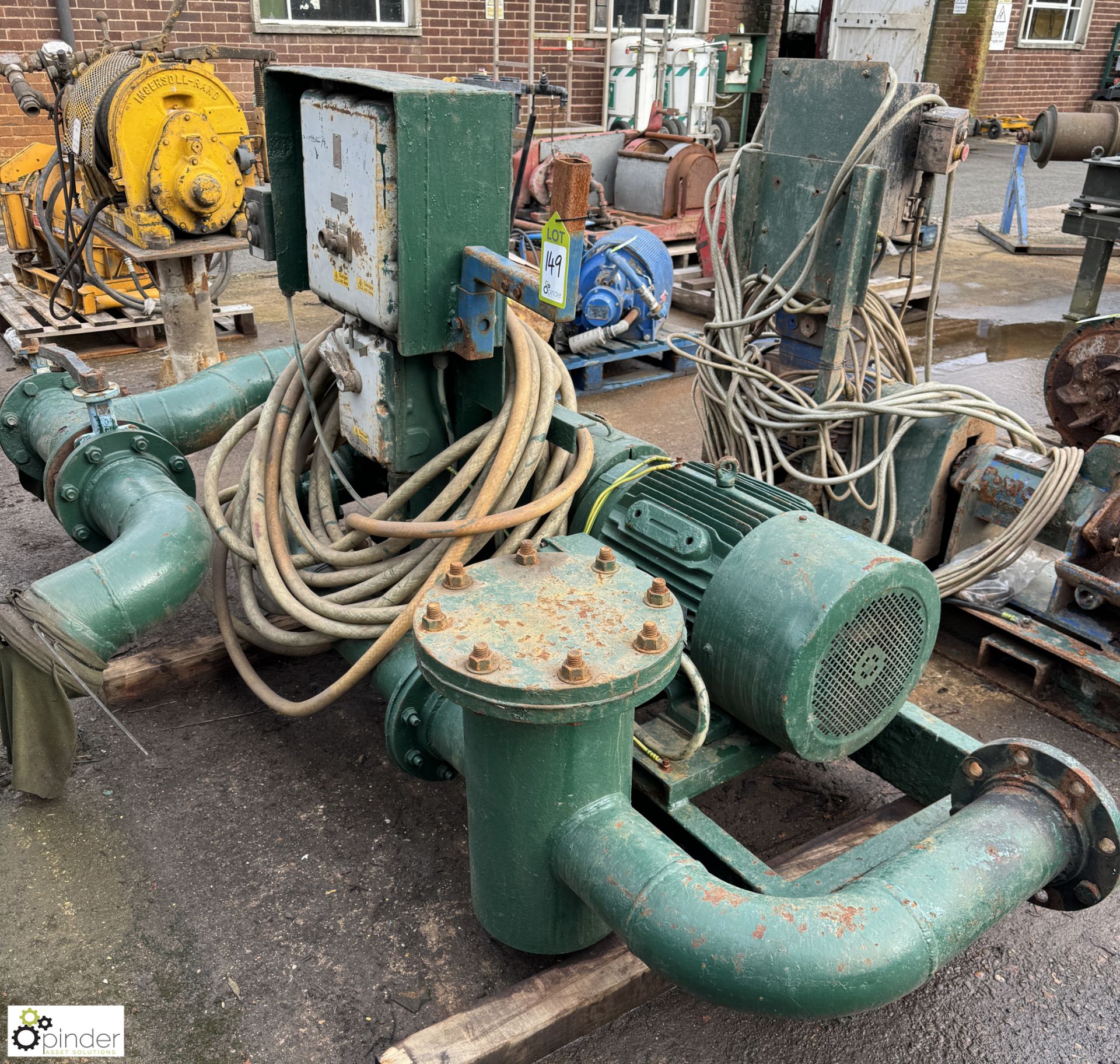 Pump Set with Mission pump and 37kw motor (LOCATION: Nottingham – collection Monday 18 March and - Image 2 of 10