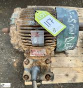 Brook Crompton Electric Motor, 4kw (LOCATION: Nottingham – collection Monday 18 March and Tuesday 19