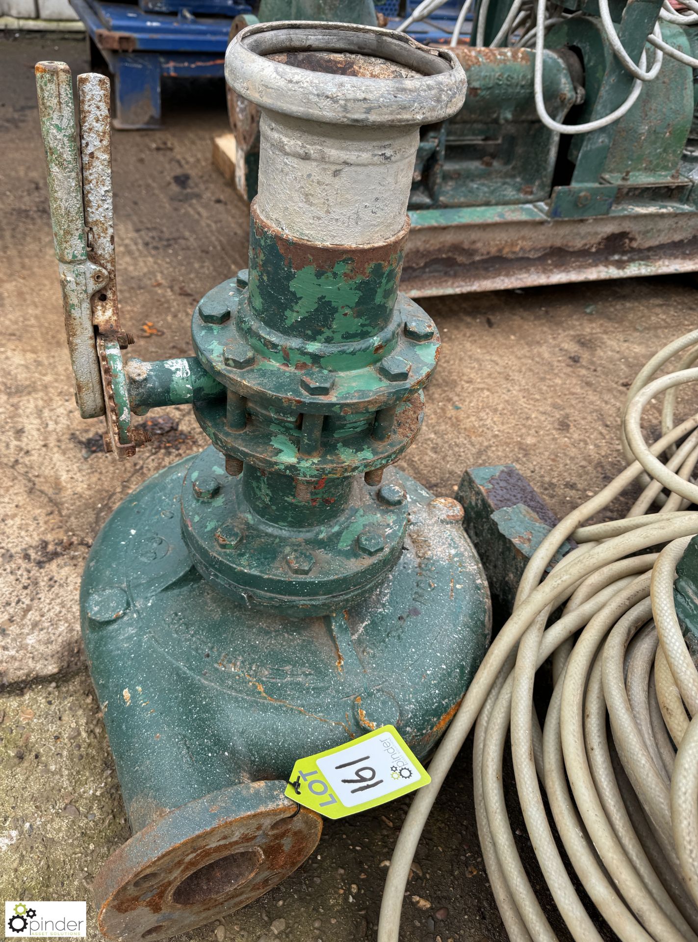 Pump Set with Mission pump and Brook Crompton W-EF180LM motor, 22kw (LOCATION: Nottingham – - Bild 3 aus 9