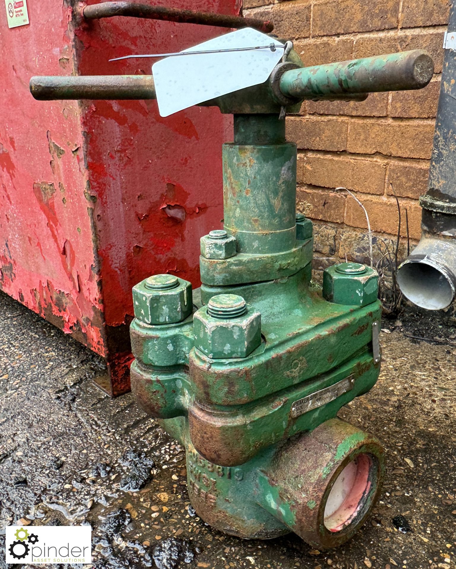 Baker SPDGate Valve (LOCATION: Nottingham – collection Monday 18 March and Tuesday 19 March by - Bild 2 aus 5