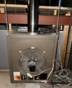 Powrmatic suspended gas fired Space Heater, 100000