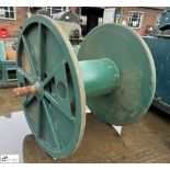 Heavy duty Cable Drum (LOCATION: Nottingham – collection Monday 18 March and Tuesday 19 March by