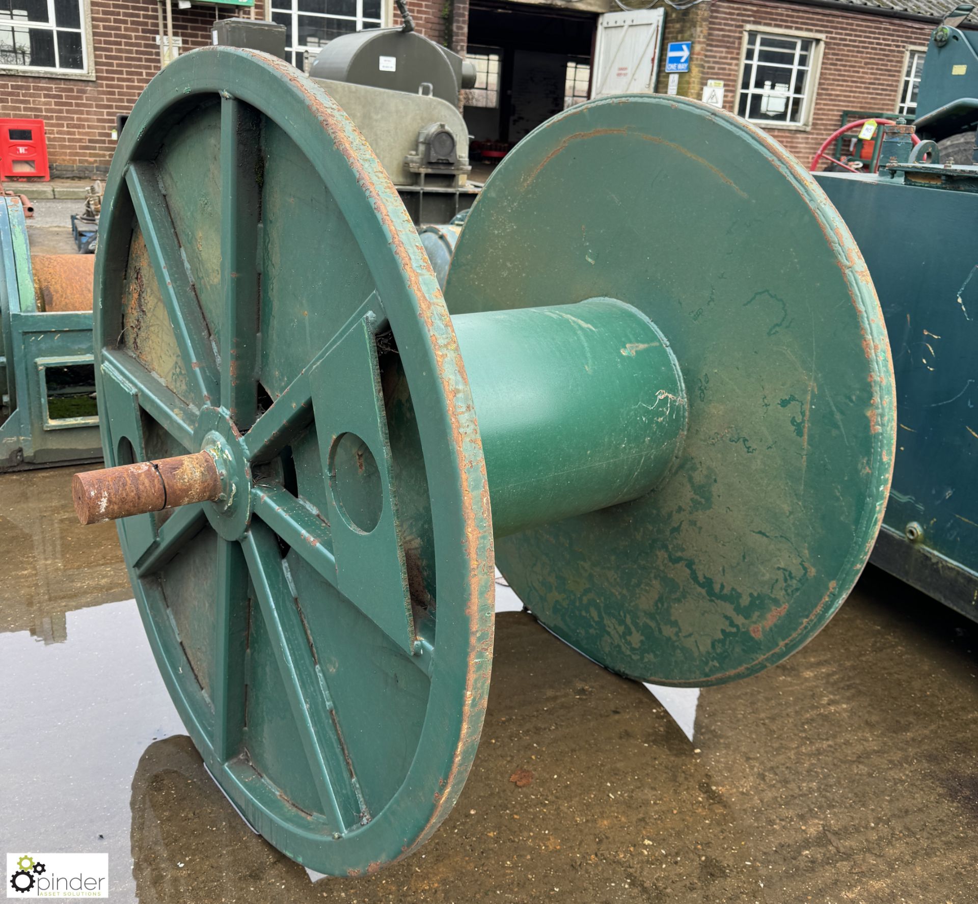 Heavy duty Cable Drum (LOCATION: Nottingham – collection Monday 18 March and Tuesday 19 March by