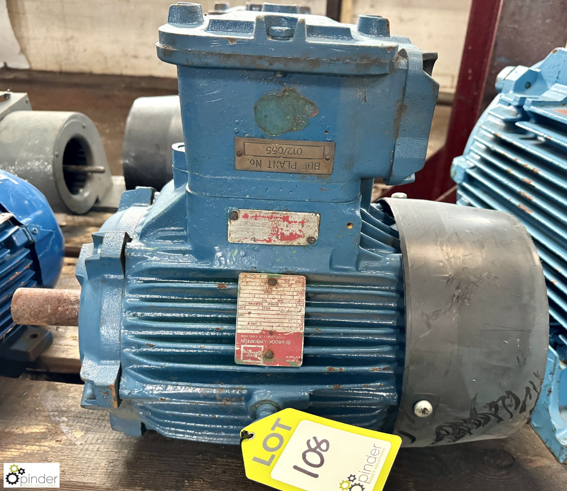 Brook Crompton AE132M Electric Motor, 7.5kw (LOCATION: Nottingham – collection Monday 18 March and