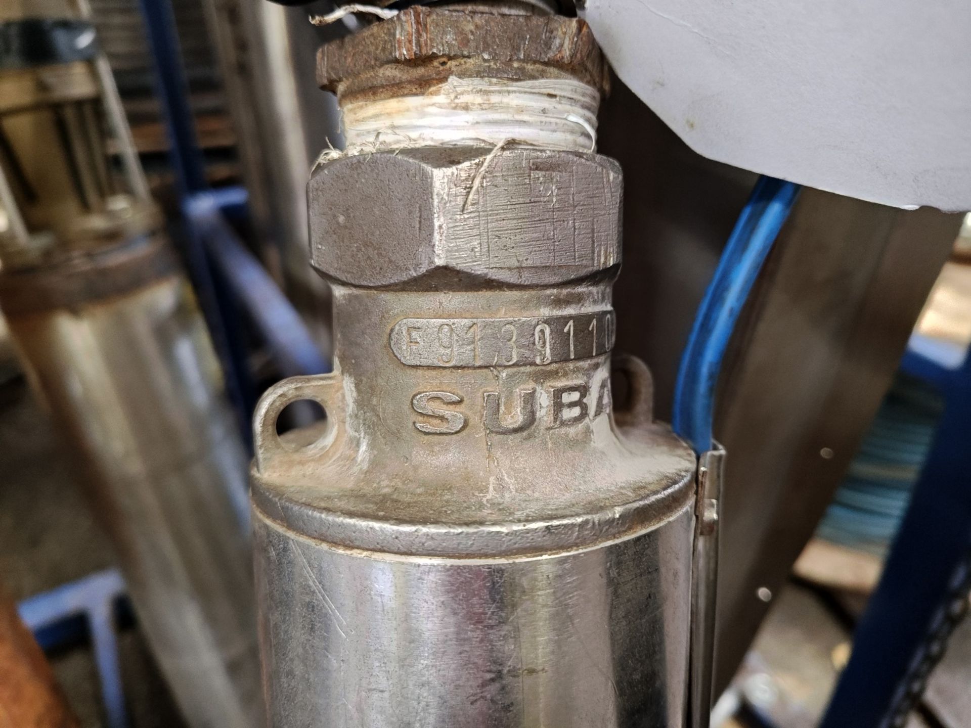 Suba F9139110 Pump, with Centripro CP4C11 M235 motor, 50hz, 1.1kw (LOCATION: Nottingham – collection - Bild 5 aus 6