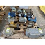13 various Electric Motors, to pallet (LOCATION: Carlisle – collection Tuesday 19 March and