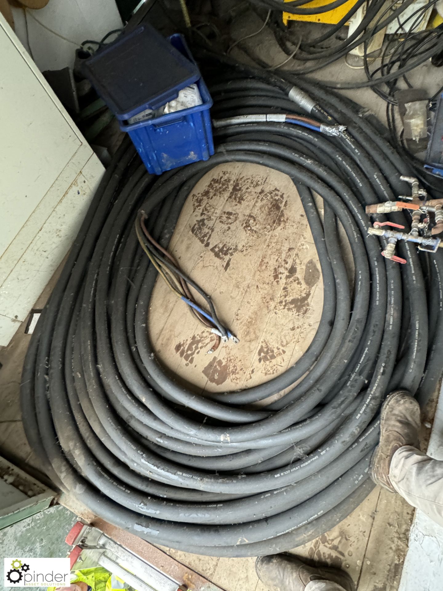 55m 4-core 95mm² Cable, heat resisting, BS6007 (LOCATION: Nottingham – collection Monday 18 March - Image 3 of 5