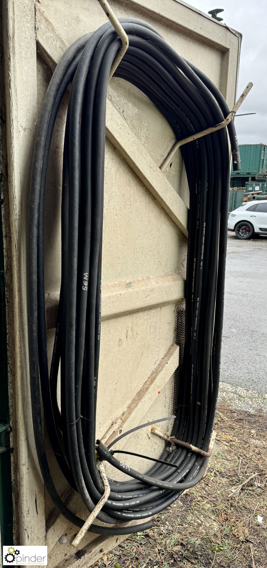 2 lengths insulated heavy duty Cable, 56m and 12m (LOCATION: Nottingham – collection Monday 18 March - Image 8 of 8