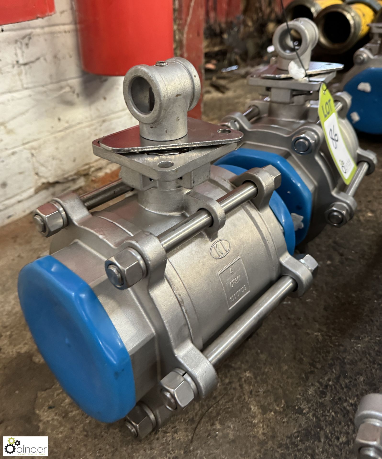 2 KI 4CF8M Ball Valves, 4in, unused (LOCATION: Nottingham – collection Monday 18 March and Tuesday - Image 5 of 6