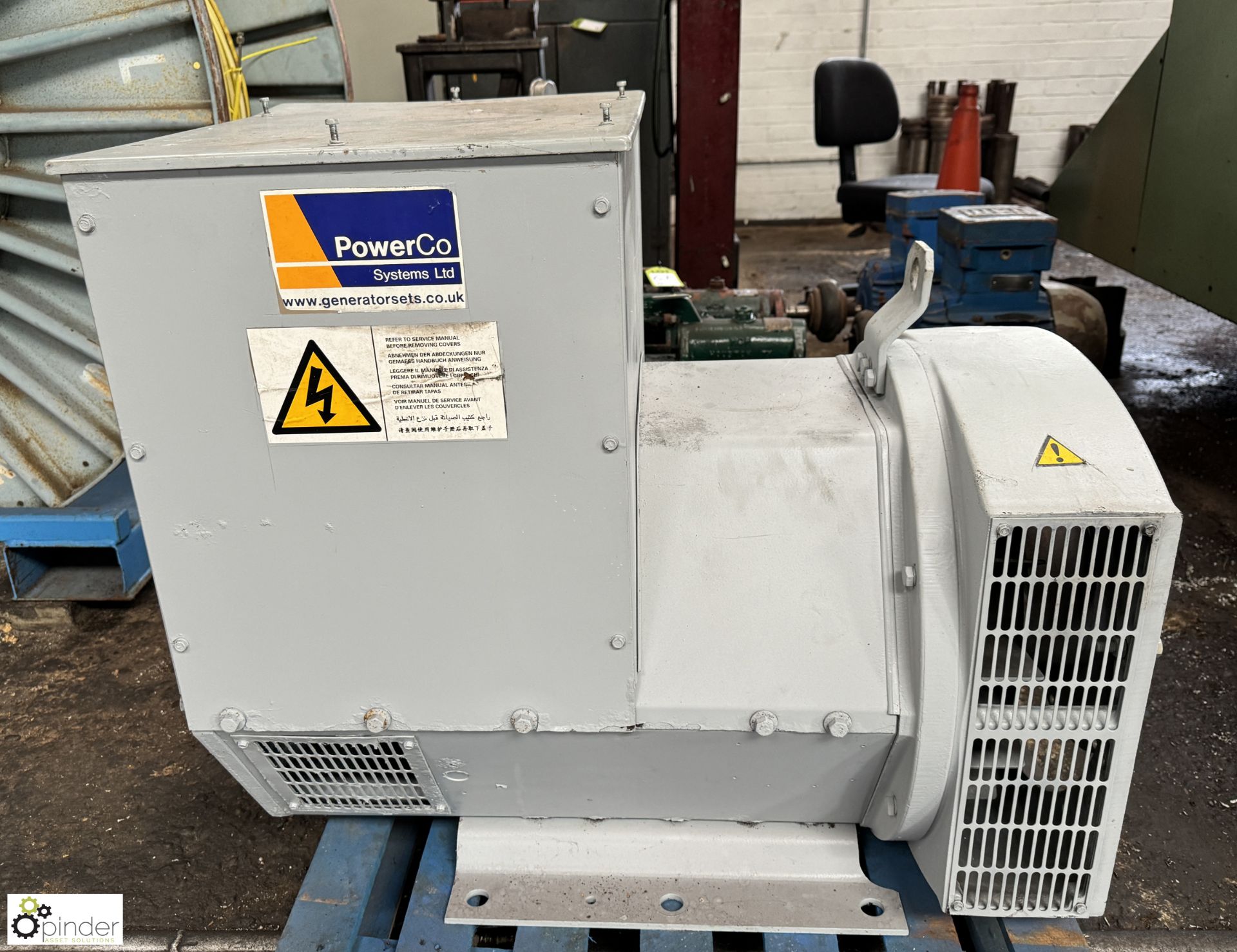 PowerCo Systems KS200CE Alternator, 200kva, year 2006, unused (LOCATION: Nottingham – collection