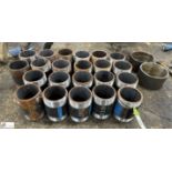 22 4in Line Pipe XS Nipples (LOCATION: Nottingham – collection Monday 18 March and Tuesday 19