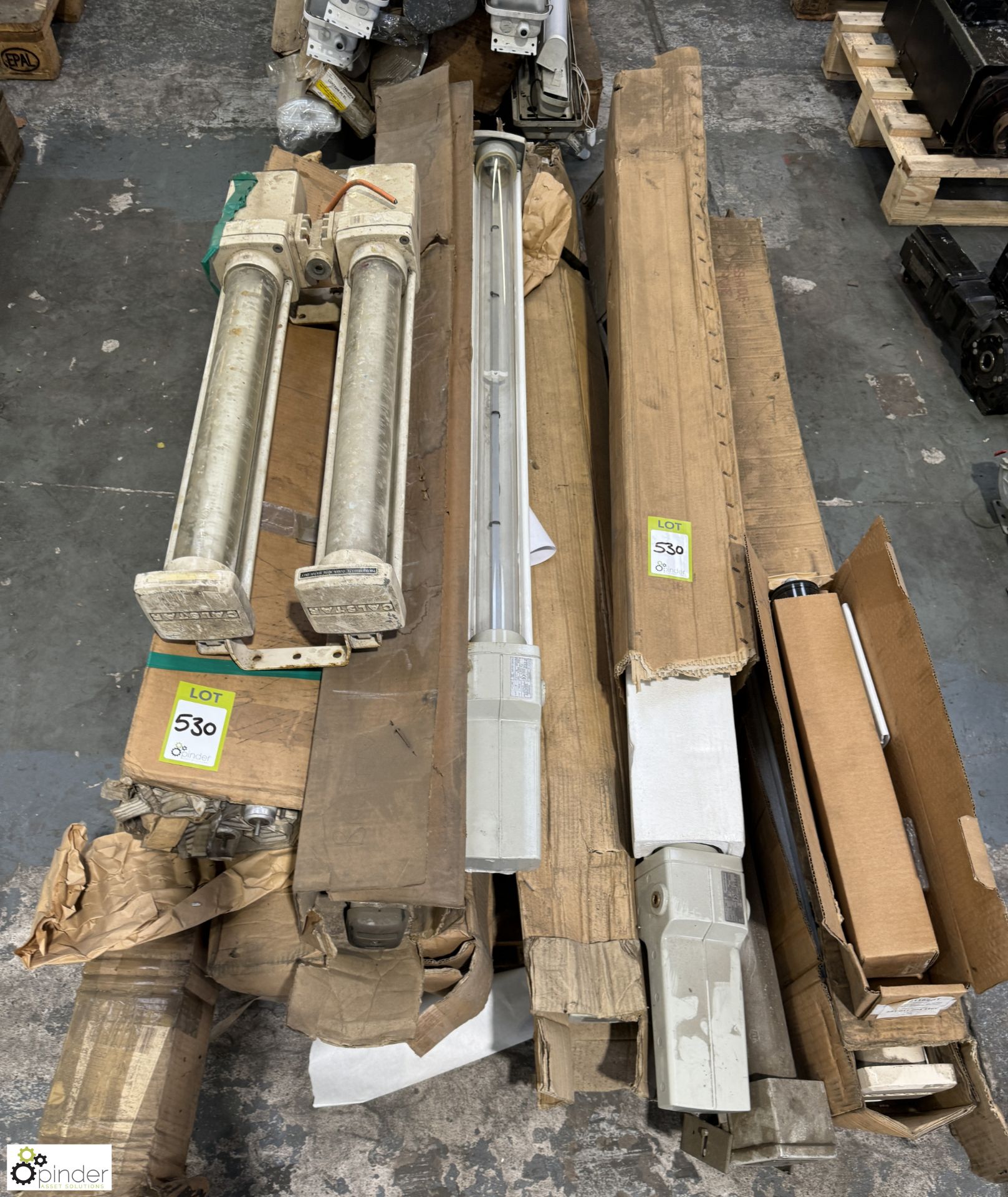 Quantity Fluorescent Flameproof Light Fittings, to pallet (LOCATION: Carlisle – collection Tuesday - Image 3 of 8