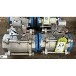 2 KI 4CF8M Ball Valves, 4in, unused (LOCATION: Nottingham – collection Monday 18 March and Tuesday