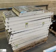 Quantity Fluorescent Ceiling Light Fittings, to pallet (LOCATION: Carlisle – collection Tuesday 19