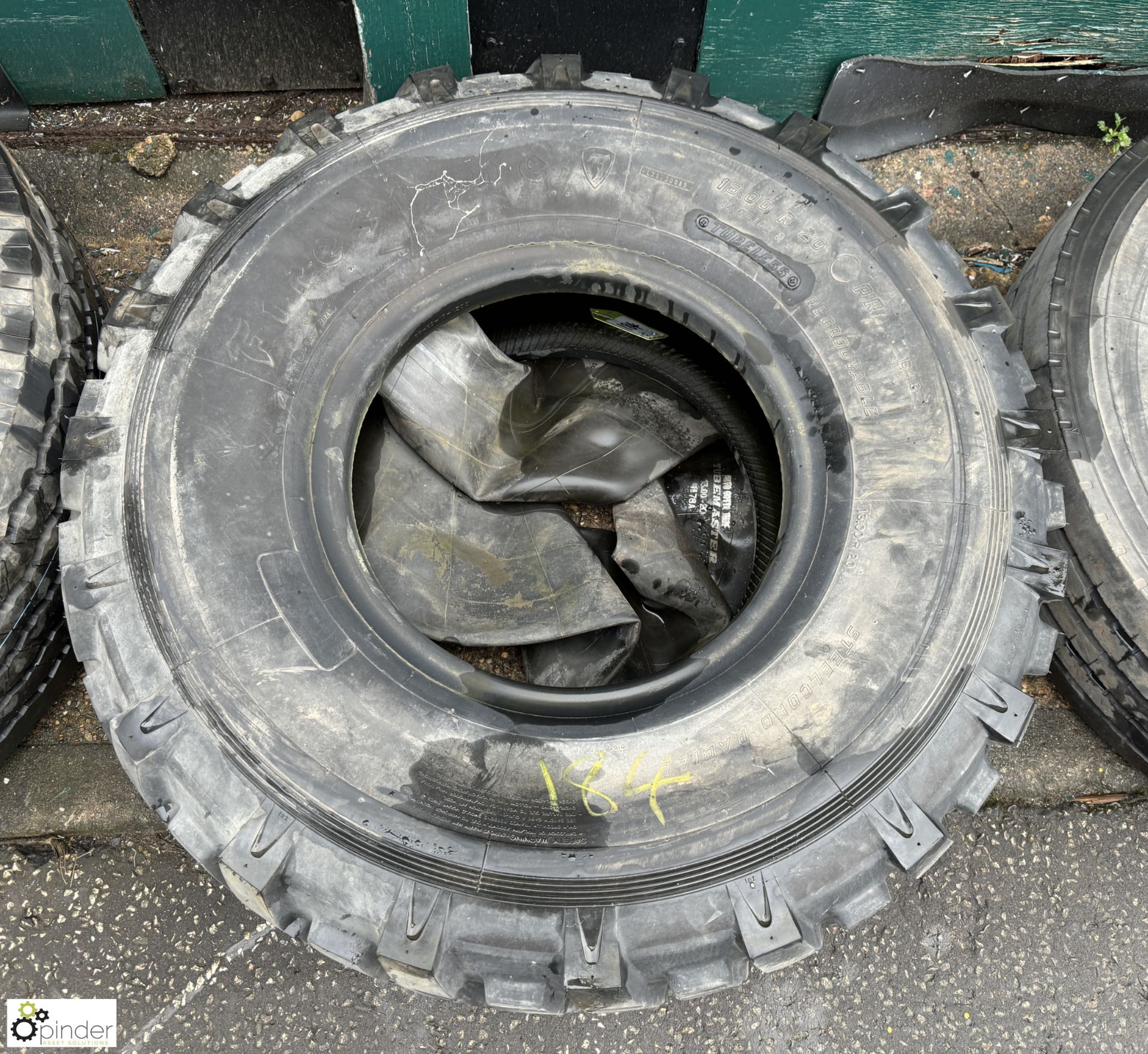 Firestone 13.00R2014.75/80 Tyre (LOCATION: Nottingham – collection Monday 18 March and Tuesday 19 - Image 2 of 7