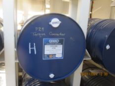 205litre drum Exol Cyclone HT46 Compressor Oil (drum H) (LOCATION: Nottingham – collection Monday 18