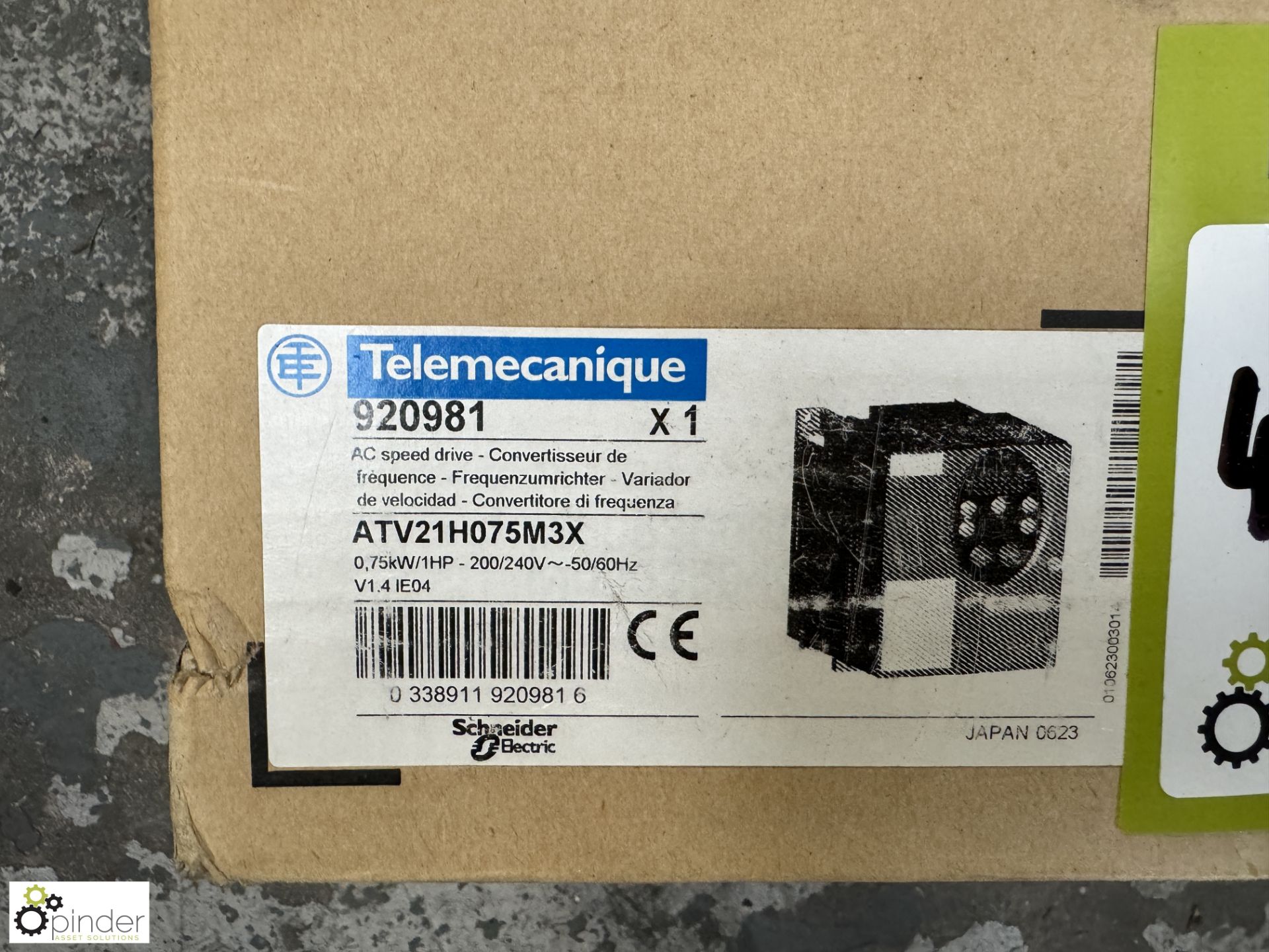 Telemecenique ATV21 H075 M3X Inverter Drive, boxed and unused (LOCATION: Carlisle – collection - Image 2 of 3