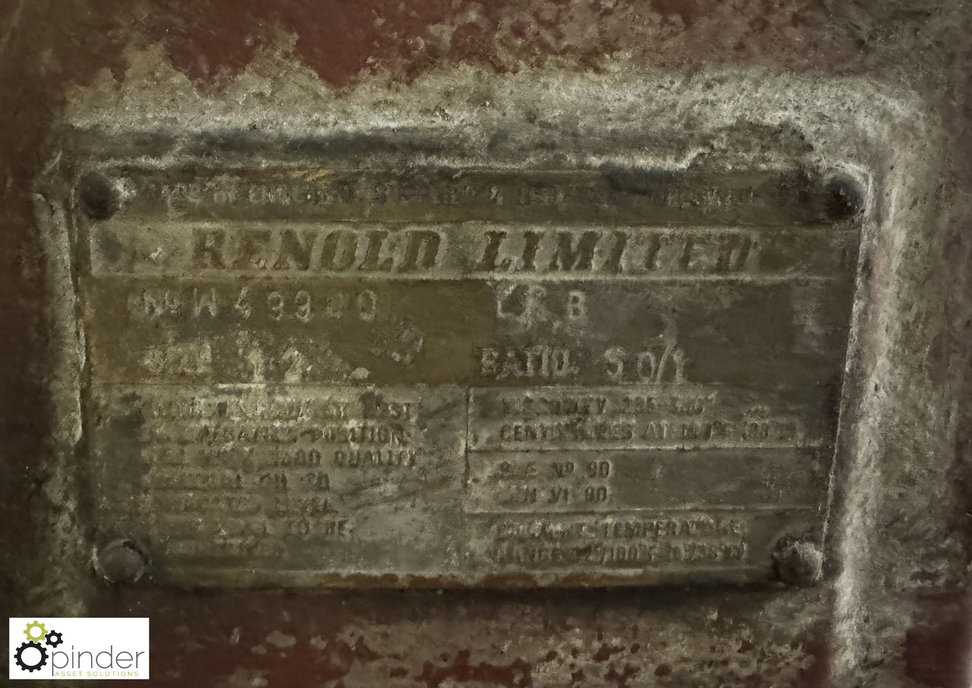 Reynold size 12 Overdriven Gearbox (LOCATION: Carlisle – collection Tuesday 19 March and Wednesday - Image 4 of 5