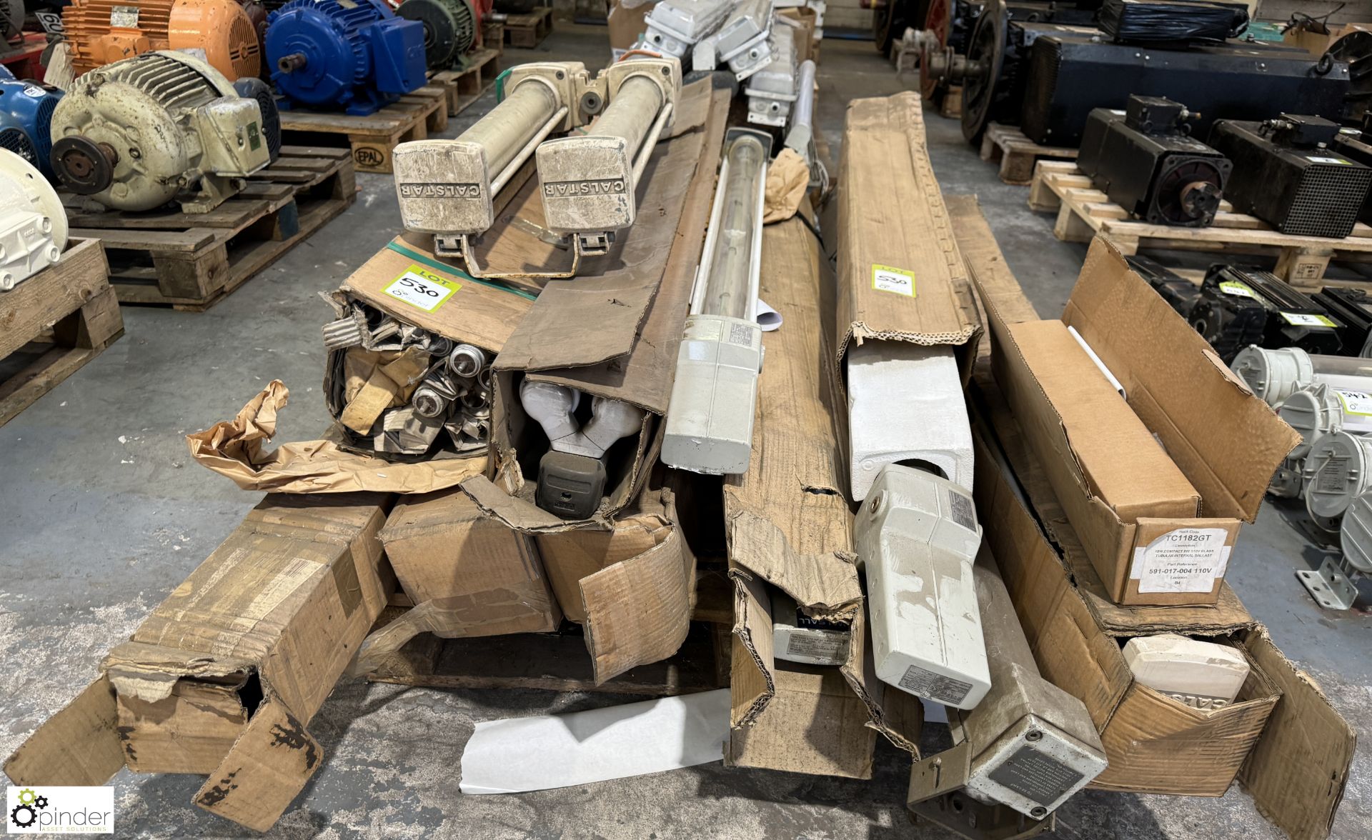 Quantity Fluorescent Flameproof Light Fittings, to pallet (LOCATION: Carlisle – collection Tuesday - Image 2 of 8