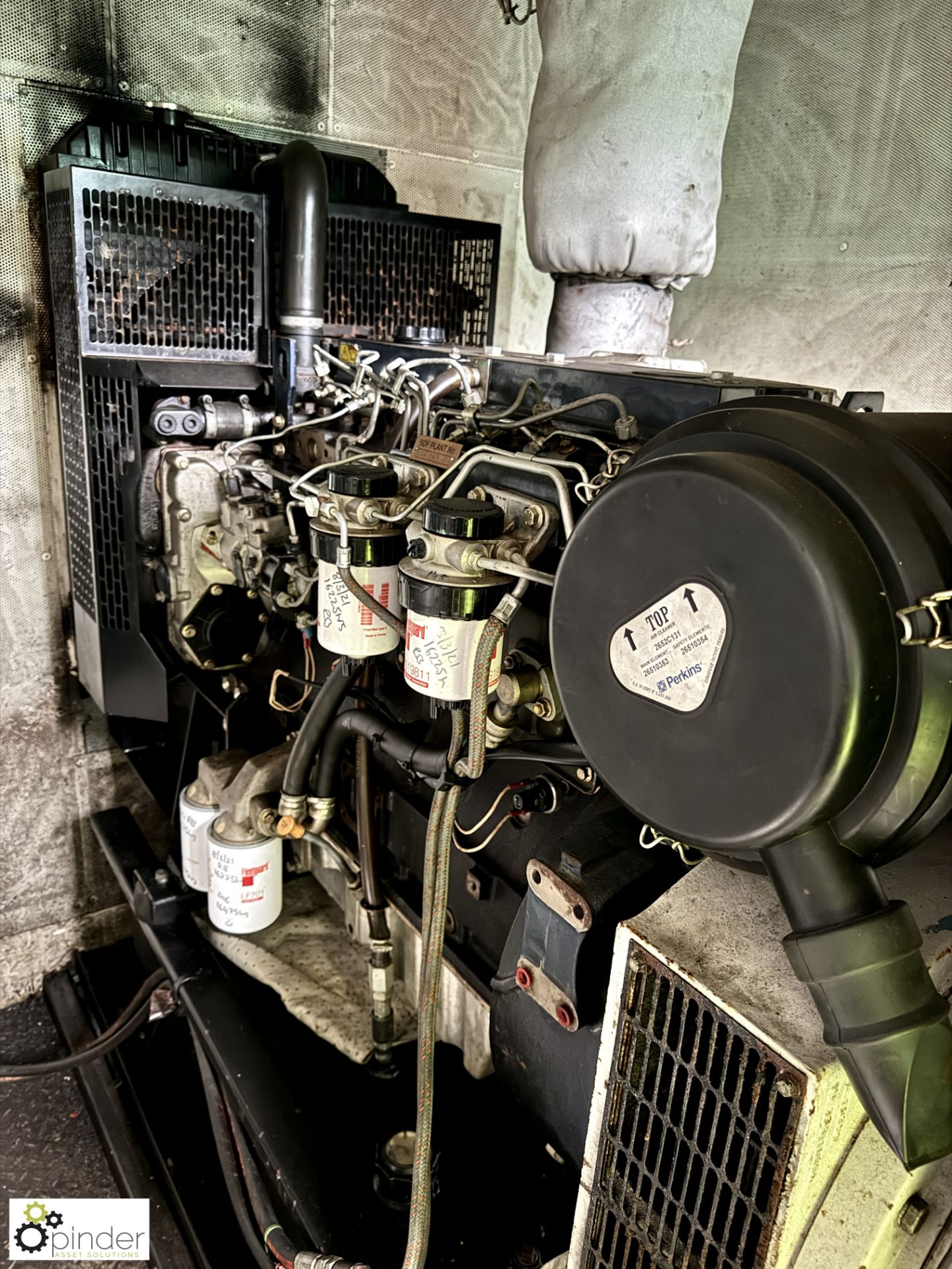 Containerised diesel Generator Set, 100kva, comprising PowerCo Systems KS100PE alternator, 100kva, - Image 2 of 22