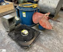 4 various Fans (LOCATION: Carlisle – collection Tuesday 19 March and Wednesday 20 March by