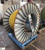 Part reel Schlumberger oil/gas field Cable (LOCATION: Nottingham – collection Monday 18 March and