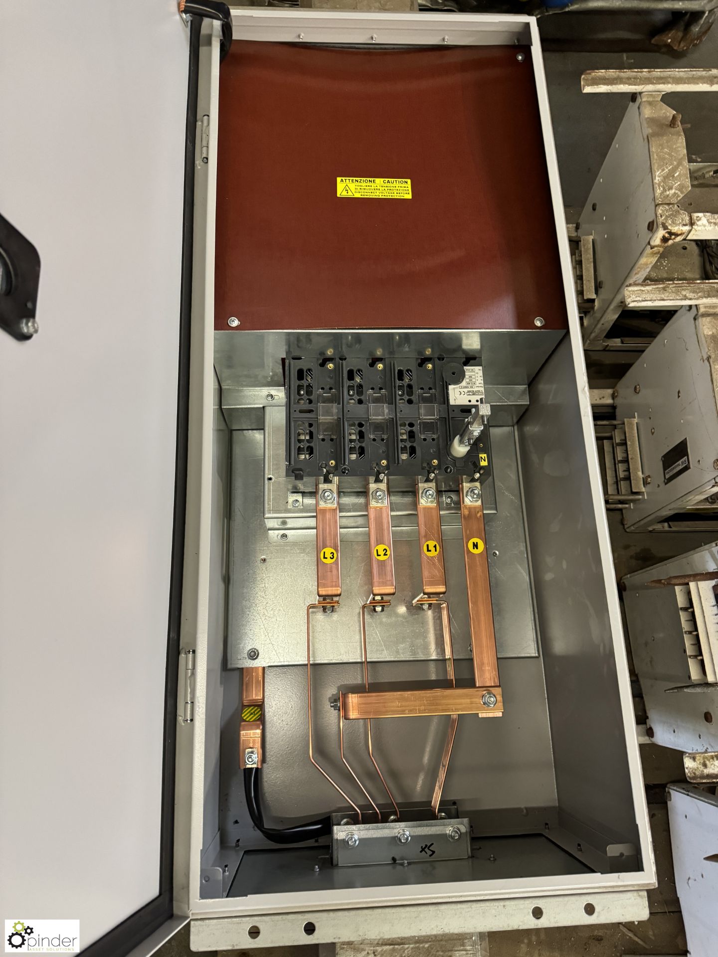 Zucchini MR315A Control Panel, rating 315amp (LOCATION: Carlisle – collection Tuesday 19 March and - Image 4 of 6