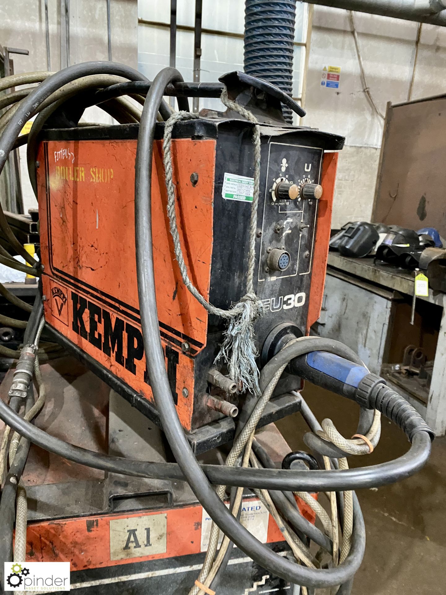 Kemppi RA450 Mig Welding Set, 450amps, 415volts, with FU30 wire feed (LOCATION: Nottingham – - Image 4 of 6