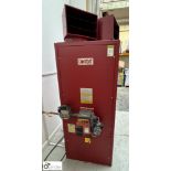 Combat 030 PGP gas fired floor standing Space Heater, burner Ecoflam BLU120, heat output 81.9kw,