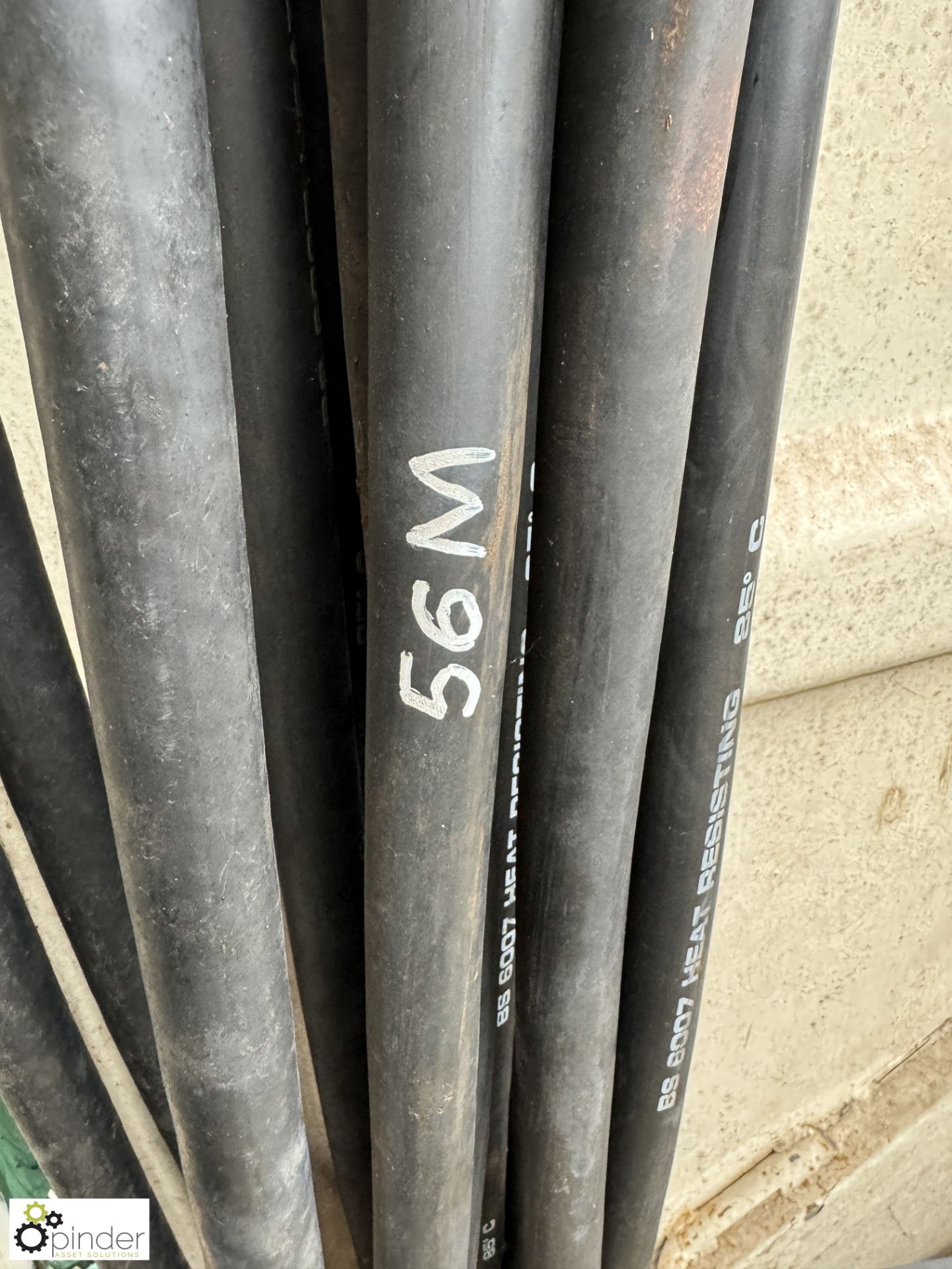 2 lengths insulated heavy duty Cable, 56m and 12m (LOCATION: Nottingham – collection Monday 18 March - Image 2 of 8