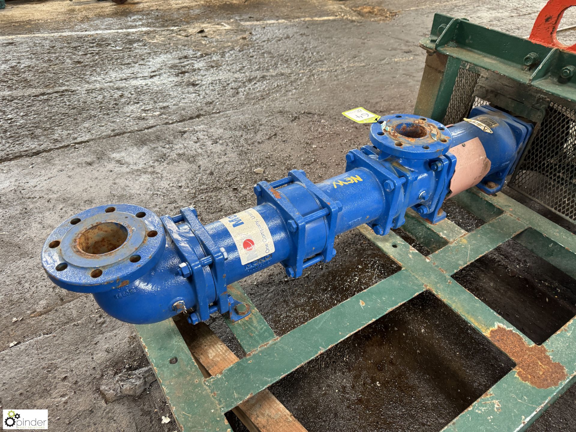 Mono Pump Set comprising Mono AE2 pump, 16bar, 960rpm, electric motor (LOCATION: Nottingham – - Bild 4 aus 10