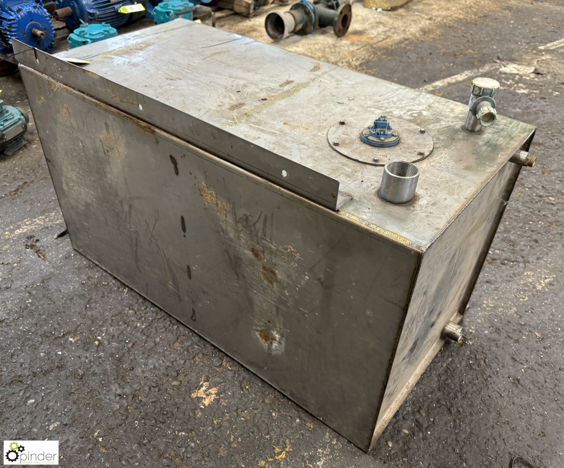 Stainless steel Tank, 1010mm x 500mm x 550mm (LOCATION: Nottingham – collection Monday 18 March - Bild 3 aus 4