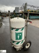 Hughes mobile Emergency Safety Shower (LOCATION: Nottingham – collection Monday 18 March and Tuesday