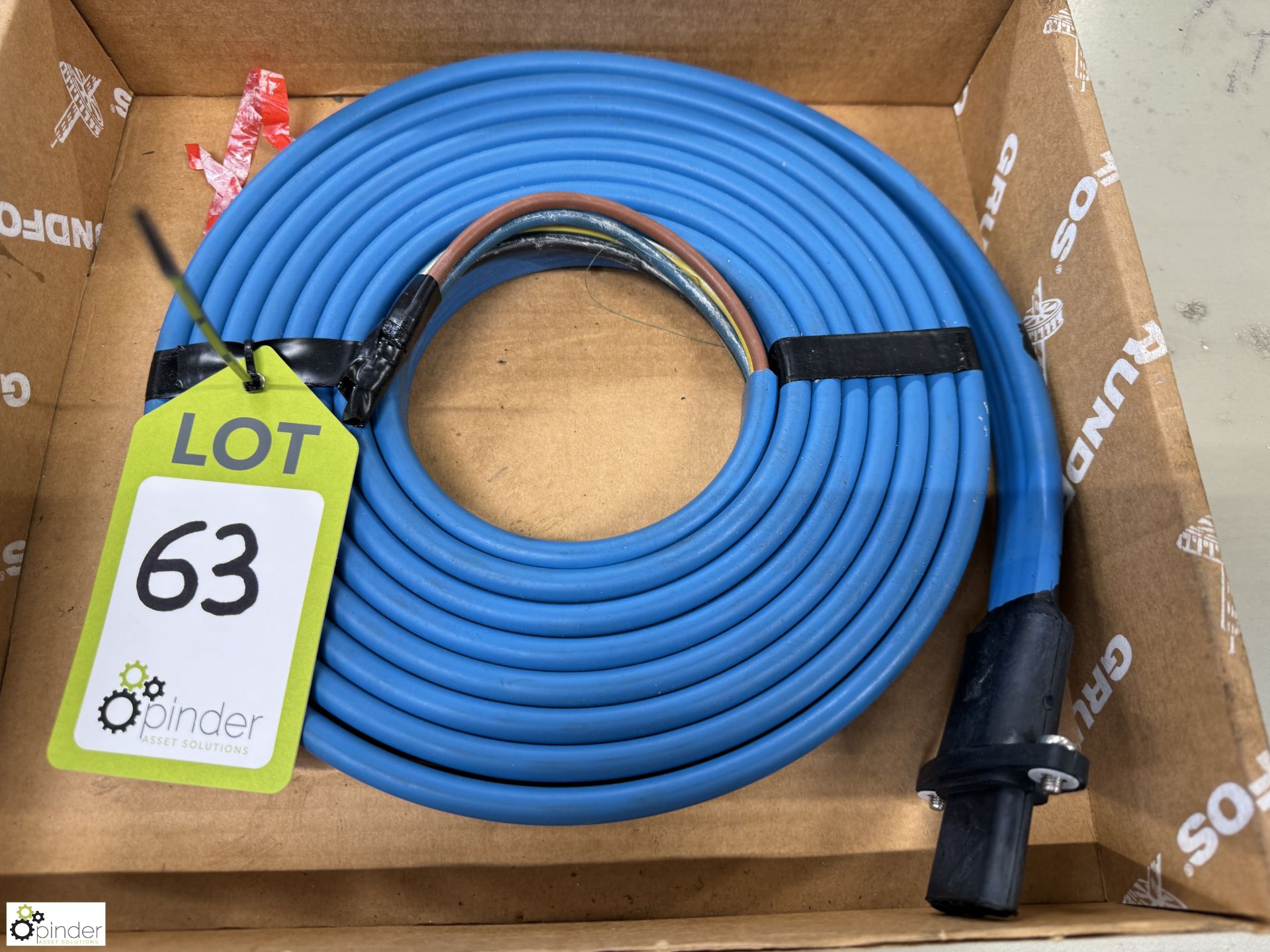 Length Grundfos TML-B4G6 Cable, 9mm with plug, boxed and unused (LOCATION: Nottingham – collection