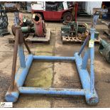 Heavy duty tubular Cable Drum Stand (LOCATION: Nottingham – collection Monday 18 March and Tuesday