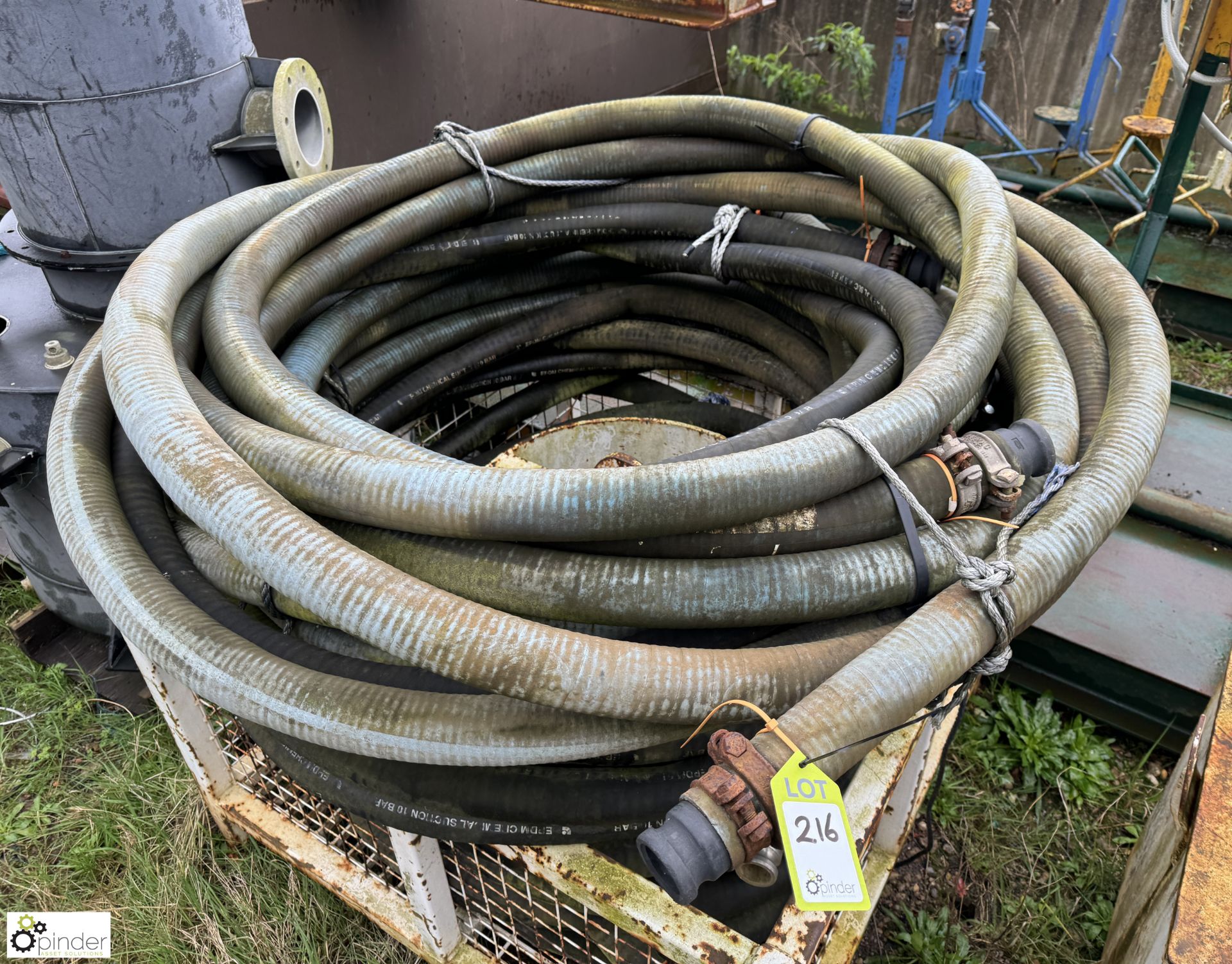 Large quantity Flexible Hoses, 2in, EPDM chemical suction (LOCATION: Nottingham – collection - Bild 3 aus 6