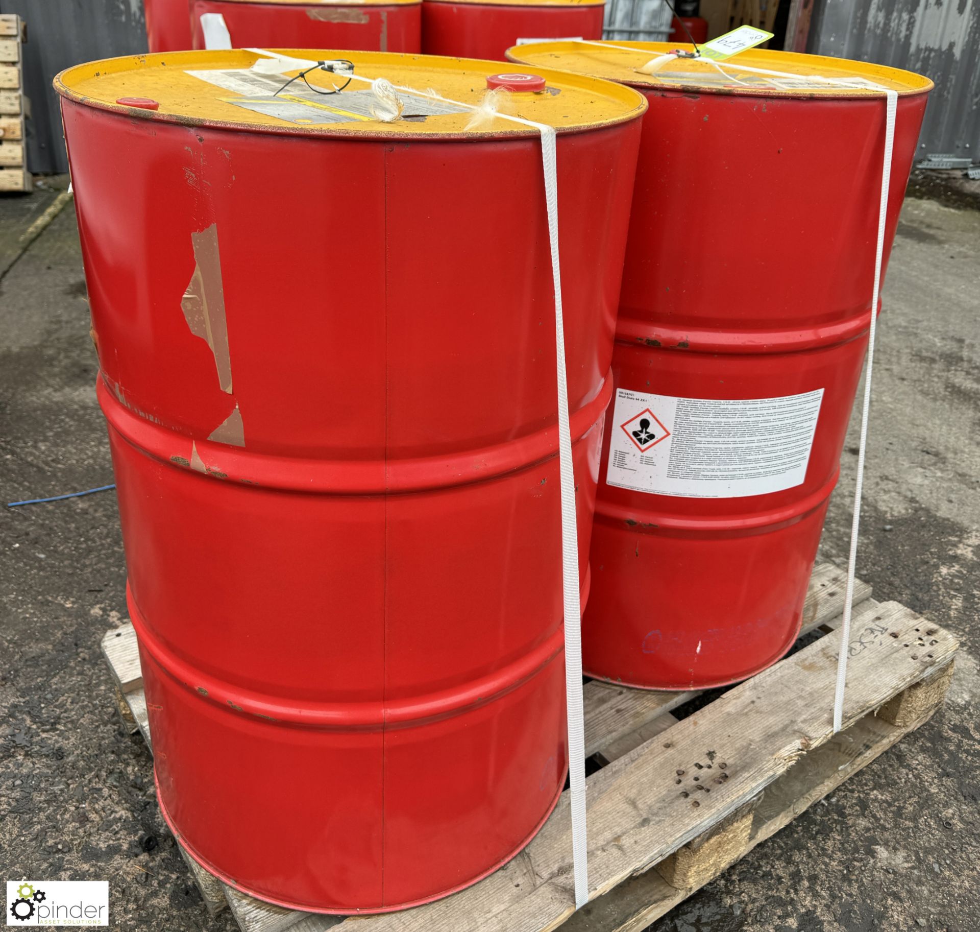 2 drums Shell Diala S4 Electrical Insulating Oil (ZX-I) (LOCATION: Carlisle – collection Tuesday - Image 2 of 6