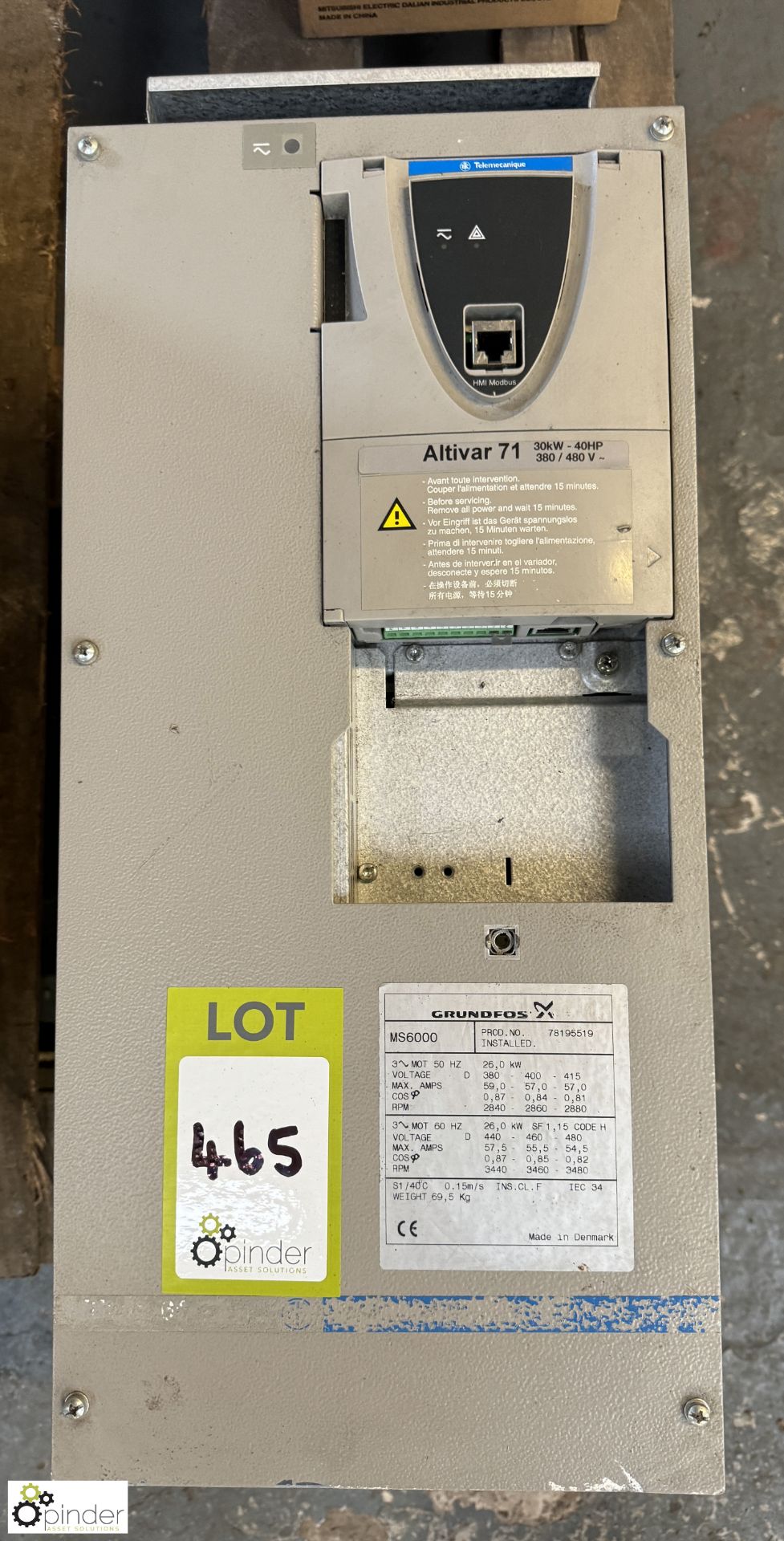 Telemecanique Altivar 71 Inverter Drive, 30kw (LOCATION: Carlisle – collection Tuesday 19 March