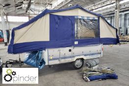 Conway Cruiser single axle Folding Camper (LOCATION: Carlisle – collection Tuesday 19 March and