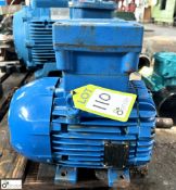 WEG Electric Motor, 4kw (LOCATION: Nottingham – collection Monday 18 March and Tuesday 19 March by