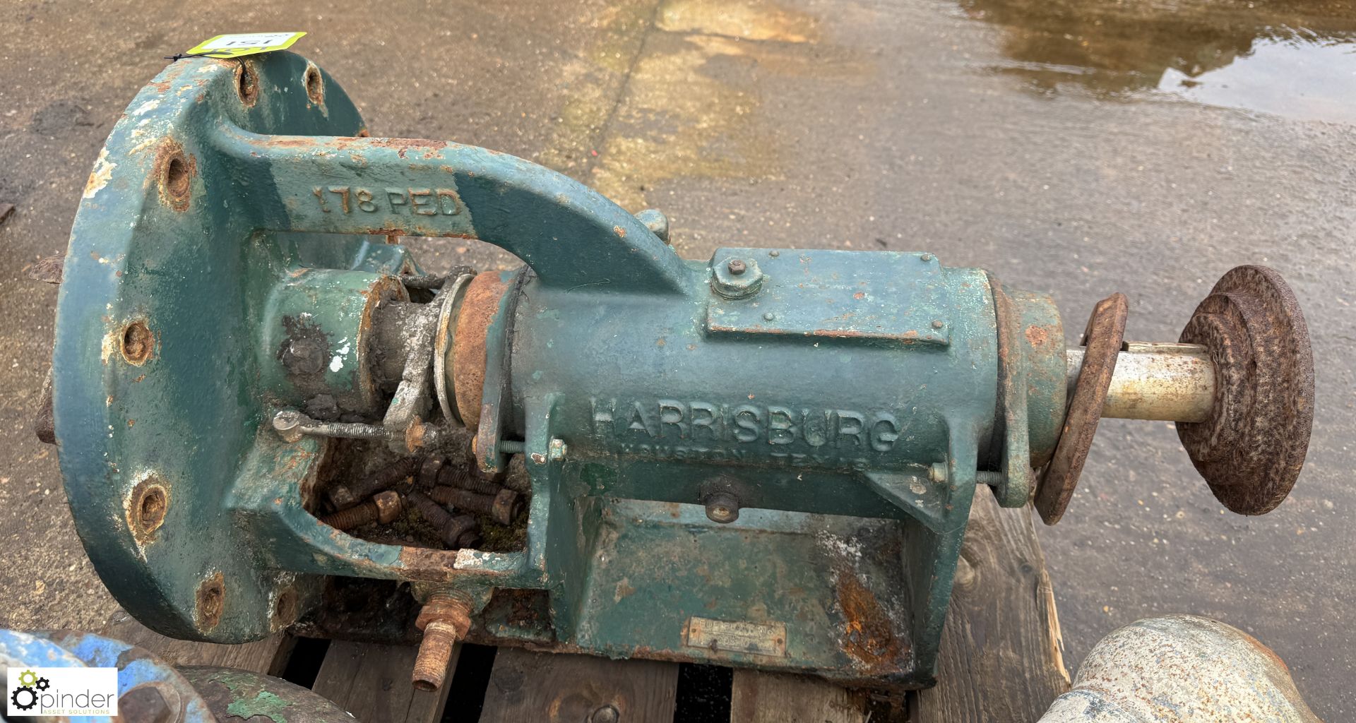 Harrisburg 178PED Pump (LOCATION: Nottingham – collection Monday 18 March and Tuesday 19 March by - Bild 3 aus 4