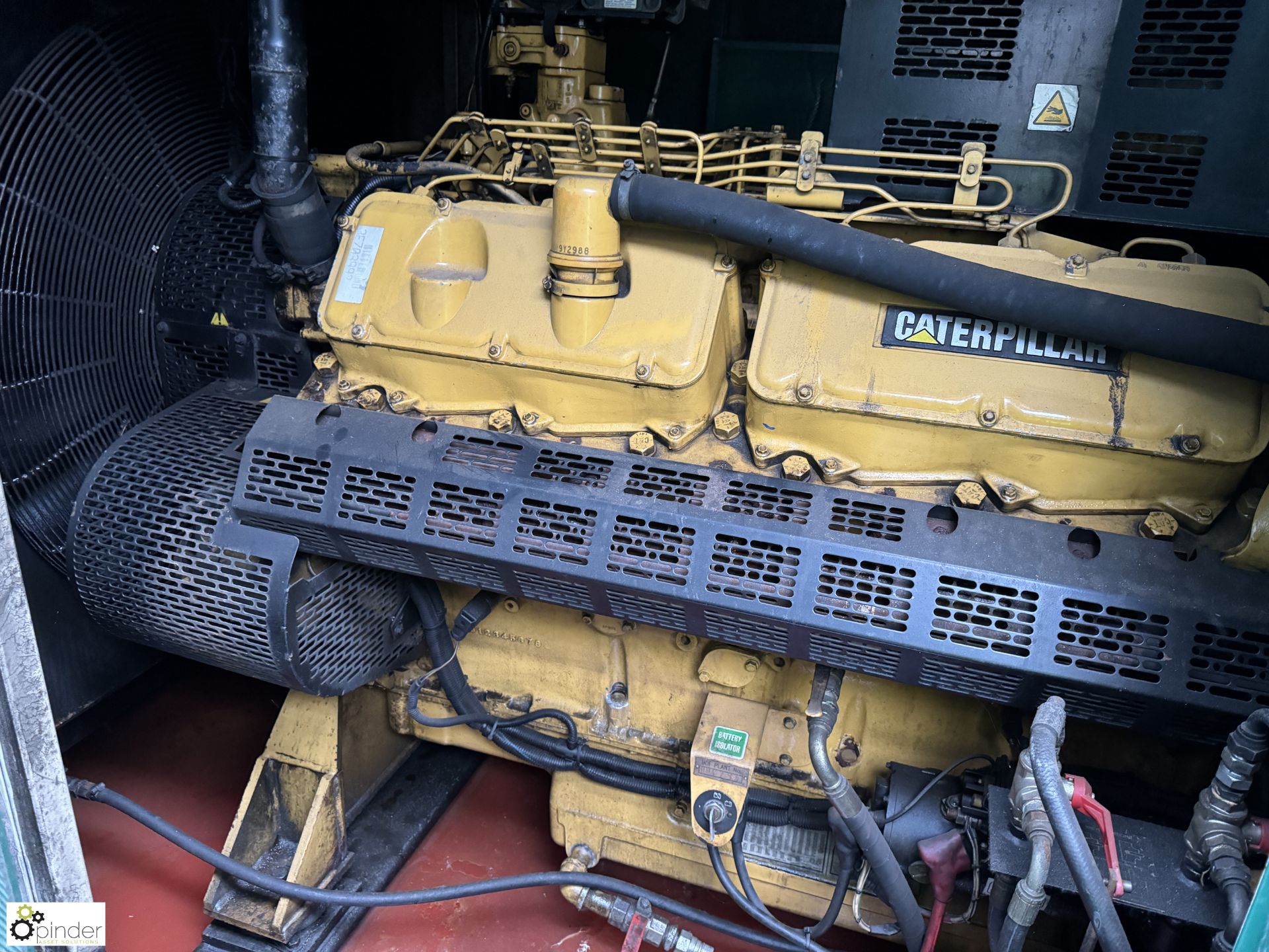 Caterpillar XQ455 diesel Generator Set, in acoustic cabinet, comprising Leroy LL6014J alternator - Bild 23 aus 29