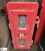 Fire Extinguisher Storage Cabinet (LOCATION: Nottingham – collection Monday 18 March and Tuesday