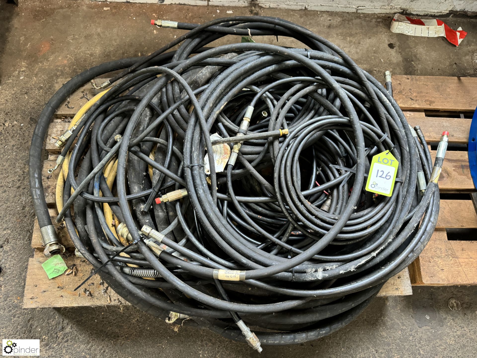 Quantity Hydraulic Hose, with fittings (LOCATION: Nottingham – collection Monday 18 March and - Bild 2 aus 4