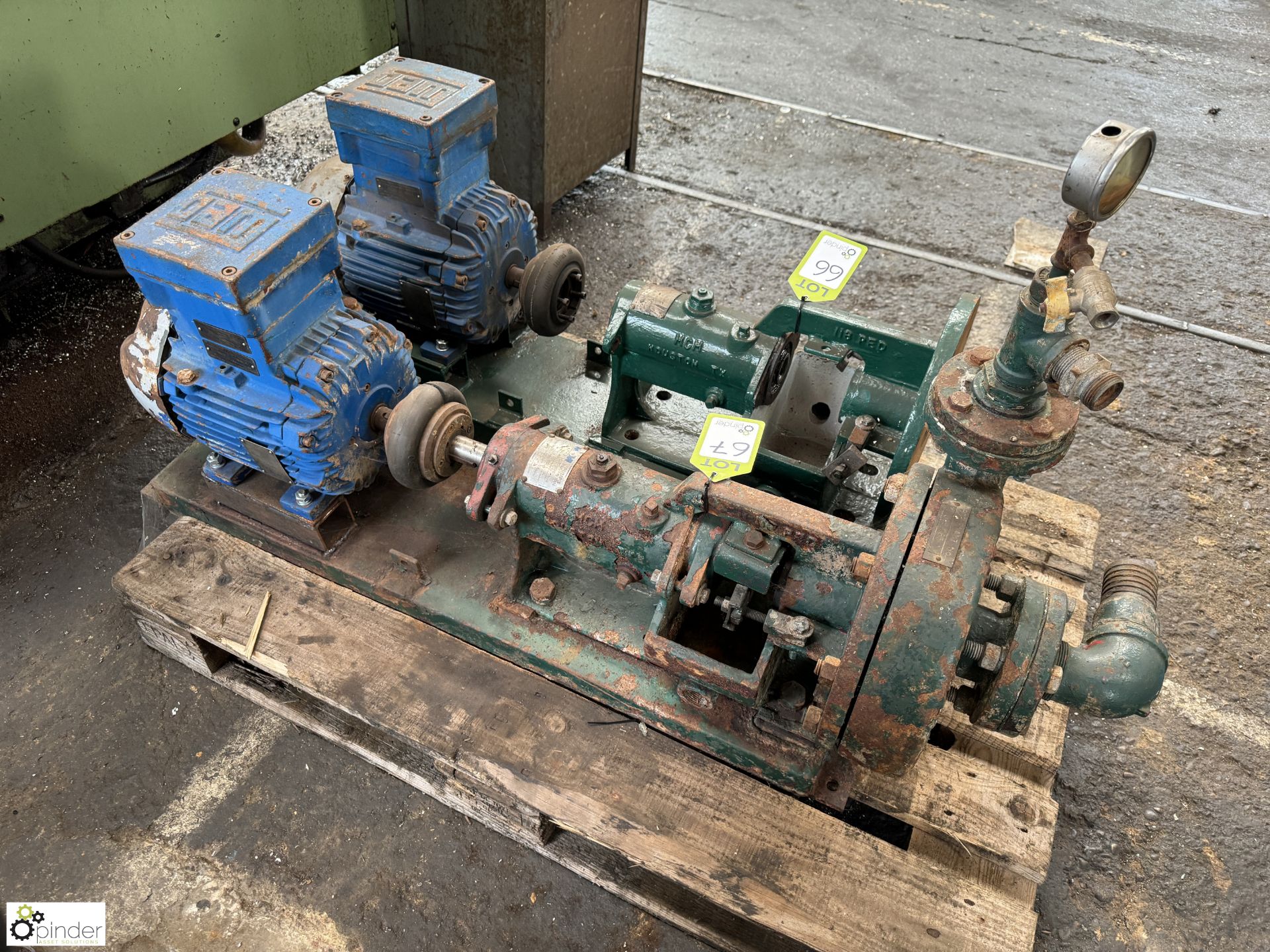 Pump Set comprising MCM PH713-541-2020 pump, series 118 and WEG 4kw electric motor (LOCATION: - Bild 3 aus 9