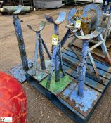 4 height adjustable Cable Stands (LOCATION: Nottingham – collection Monday 18 March and Tuesday 19