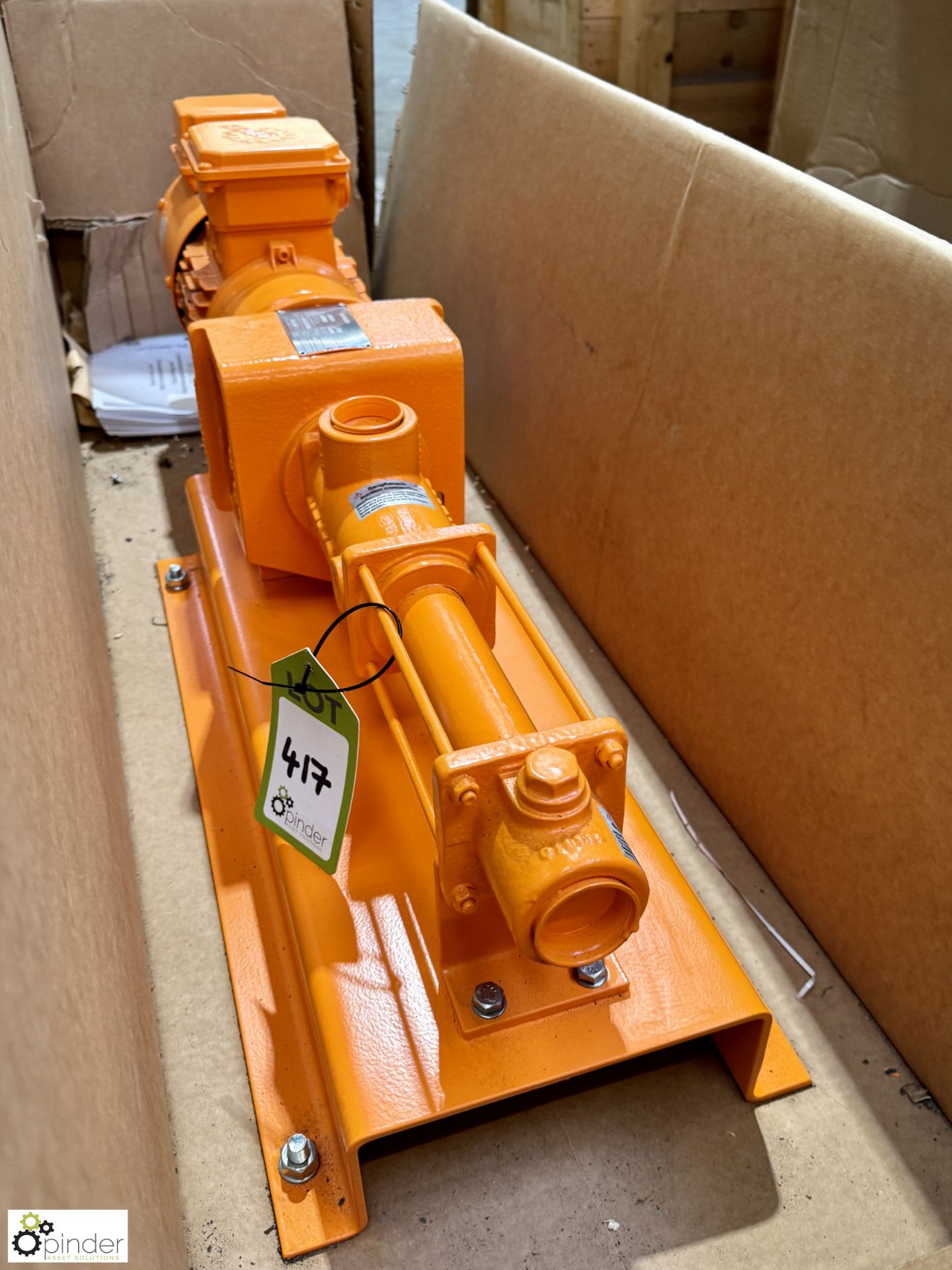 Pro Minent 6/650FB Progressing Cavity Pump, with Nord 0.55kw geared motor, boxed and unused ( - Image 7 of 8