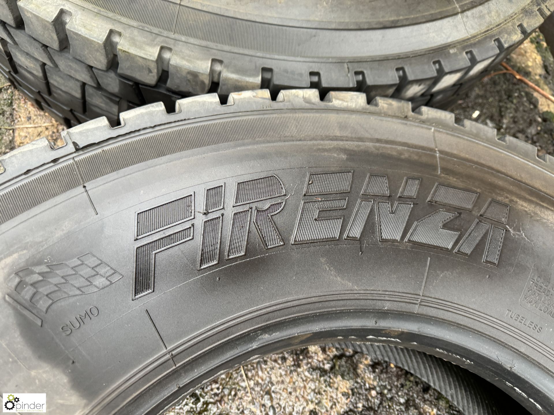 Firenza 295/80R22.5, used (LOCATION: Nottingham – collection Monday 18 March and Tuesday 19 March by - Bild 5 aus 6